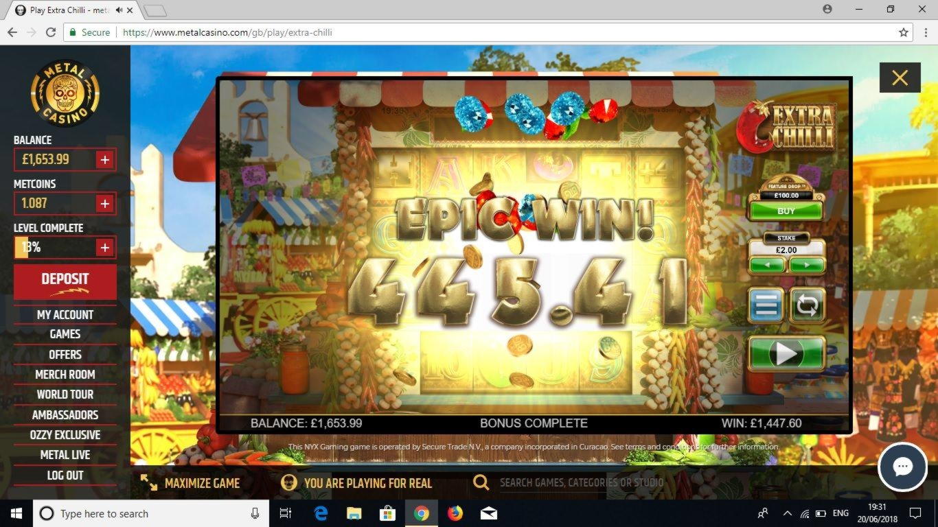 Eur 80 Casino Tournament at Magic Red Casino