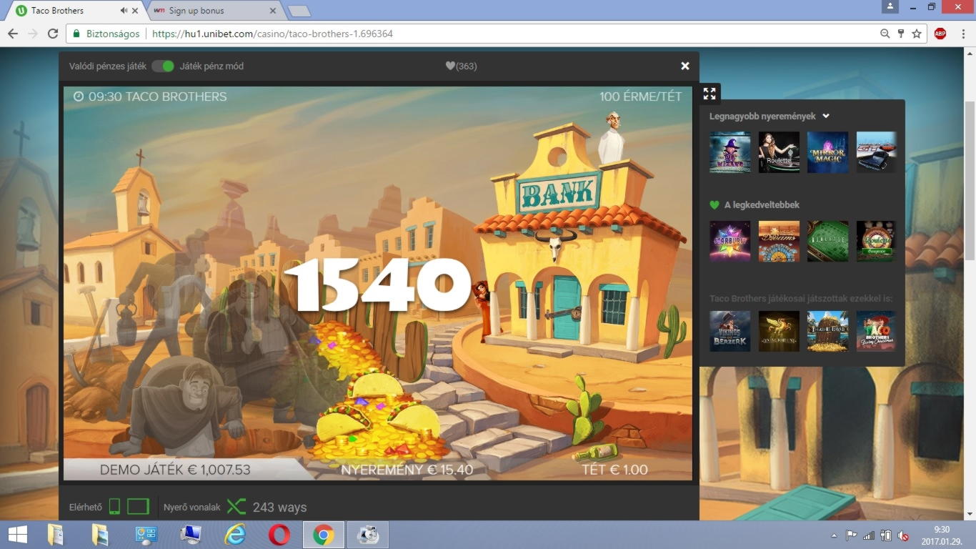 300% Match bonus at Dunder Casino