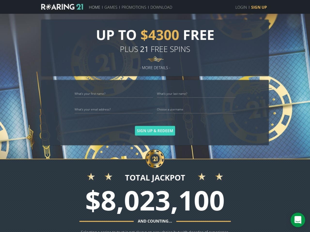 225% First Deposit Bonus at Genesis Casino