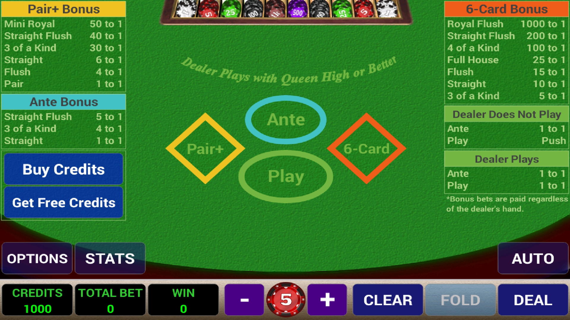 600% Match at a casino at Party Casino
