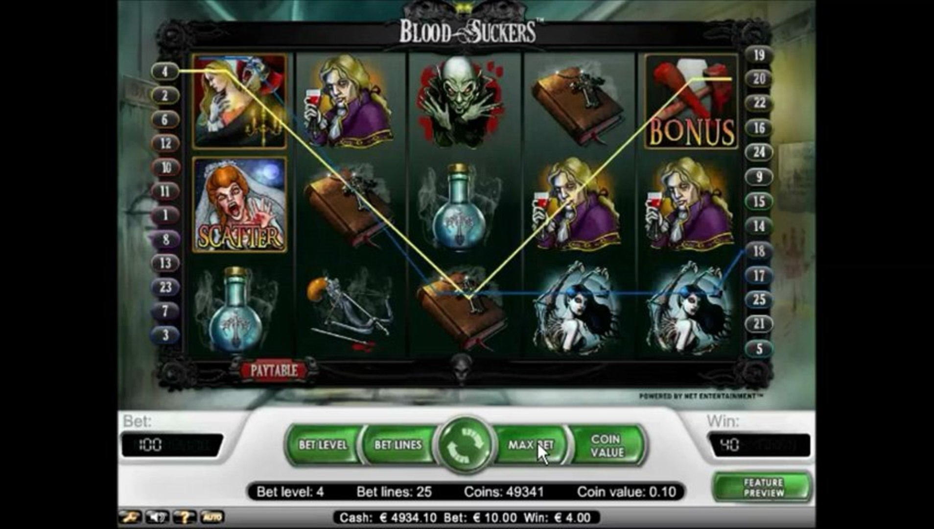 85 free spins no deposit at Casino com