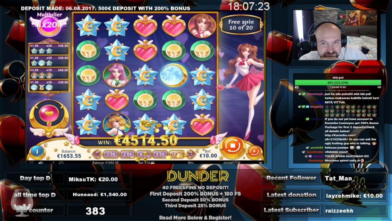€215 Mobile freeroll slot tournament at Dunder Casino