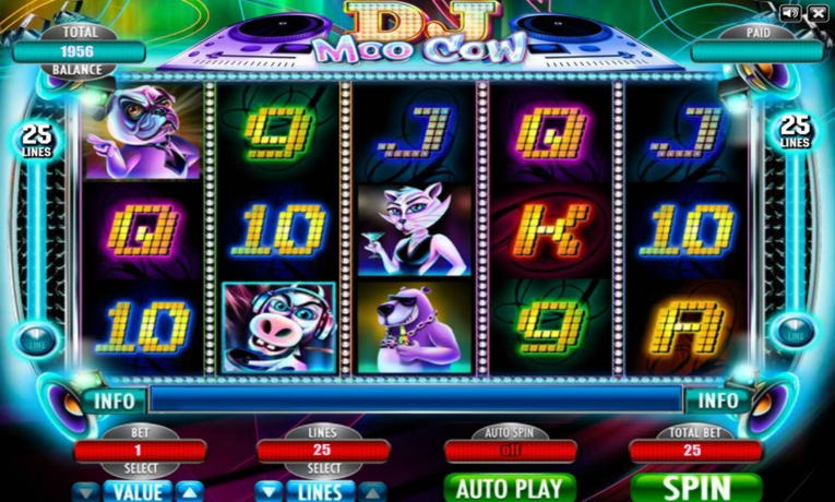 222 Free spins casino at Party Casino