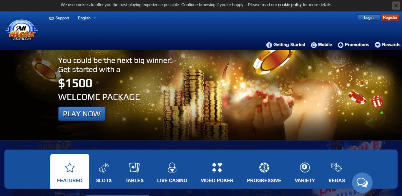 £55 free casino chip at Mansion Bet Casino