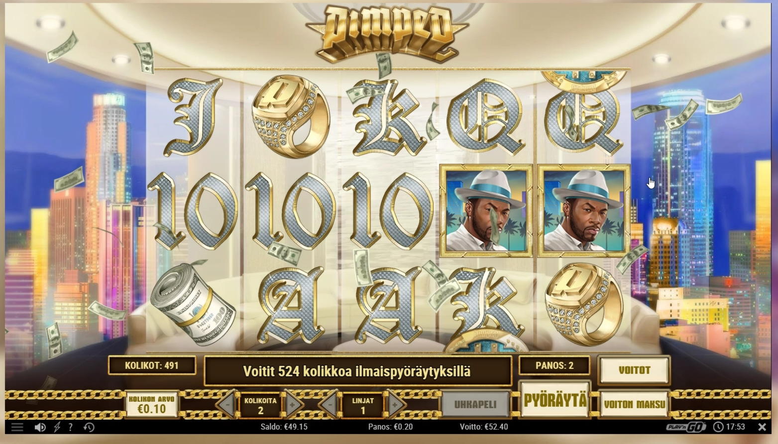 190 Free spins at Vegas Hero Casino