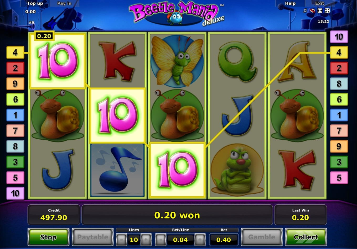 Eur 4725 no deposit bonus casino at Touch Lucky Casino