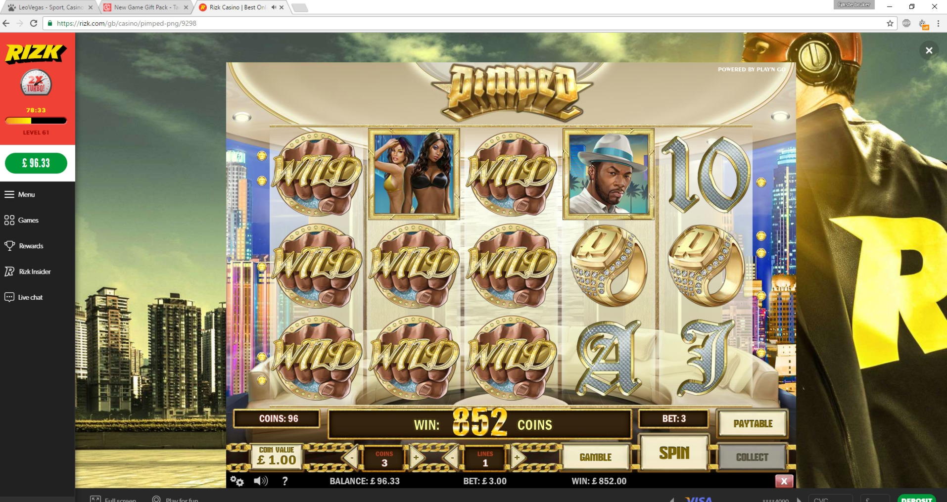 Eur 435 FREE Casino Chip at Touch Lucky Casino