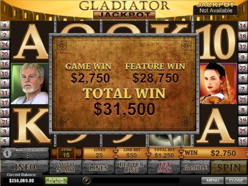 255 FREE SPINS at Casino com