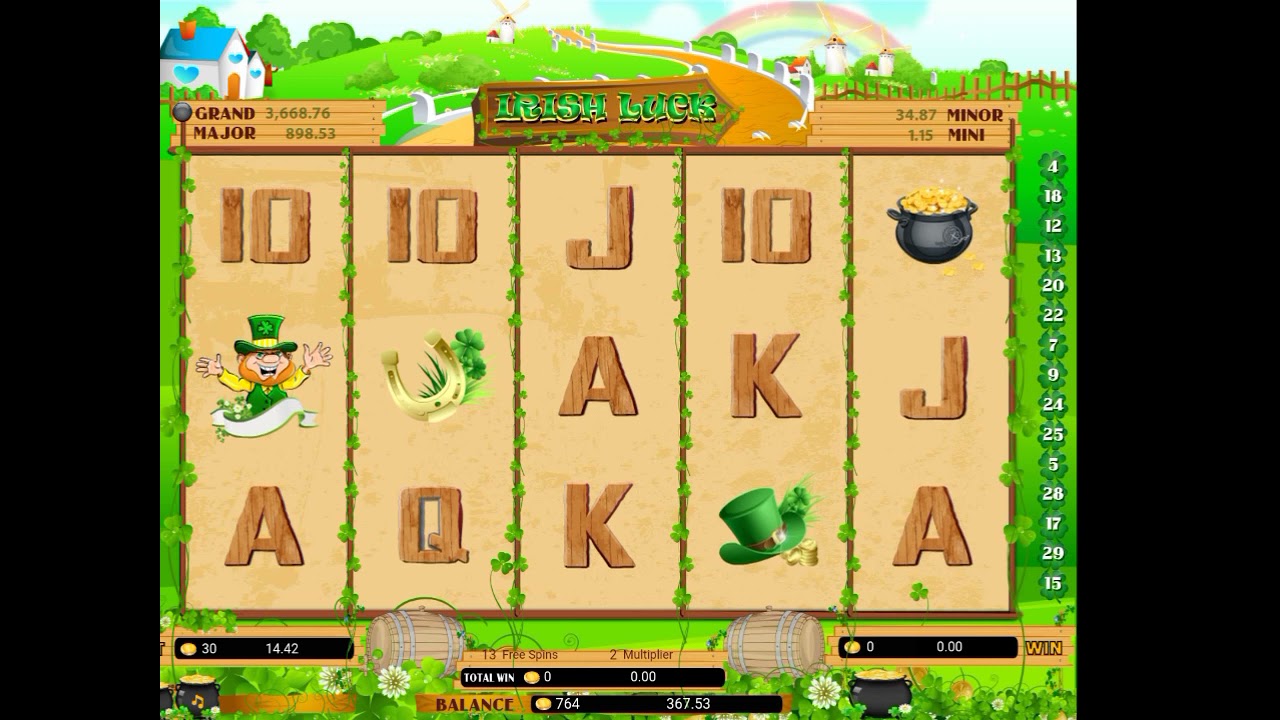 Alt Online Casino apresenta Irish Chuchu Big Win Spin grátis